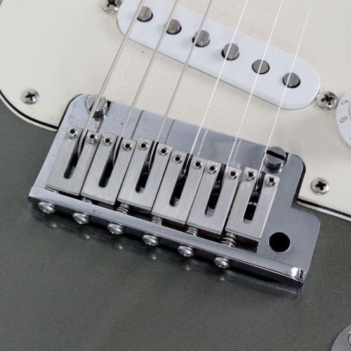 1991 Fender American Standard Stratocaster Electric Guitar Pewter