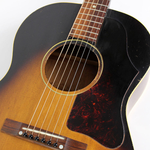 Vintage 1957 Gibson LG-1 Acoustic Guitar Sunburst Finish