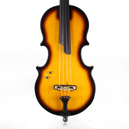 Used Gold Tone Upright Electric Club Bass in Tobacco Sunburst