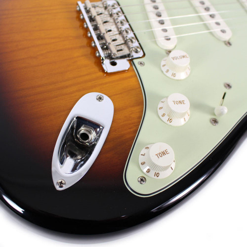 2008 Fender Custom Shop 1956 NOS Stratocaster Electric Guitar Two Tone Sunburst