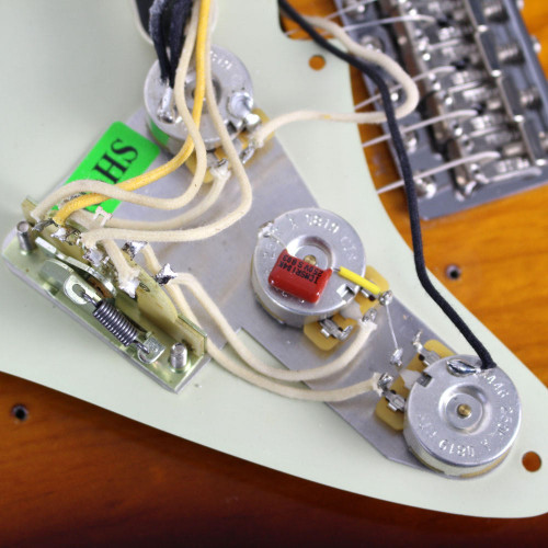 2008 Fender Custom Shop 1956 NOS Stratocaster Electric Guitar Two Tone Sunburst