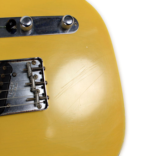 2012 Fender MIM Road Worn 50s Telecaster Electric Guitar Blonde