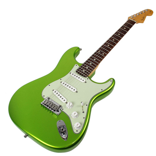 2010 Fender Custom Shop Custom Deluxe Stratocaster Lime Green