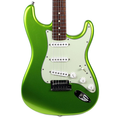 2010 Fender Custom Shop Custom Deluxe Stratocaster Lime Green