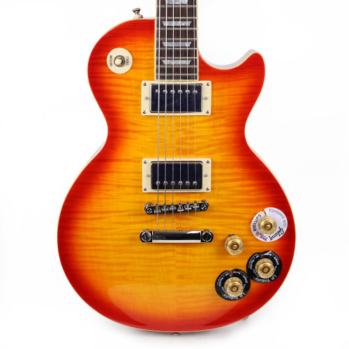Used Epiphone Les Paul 1960 Tribute Plus Electric Guitar in Cherry Sunburst