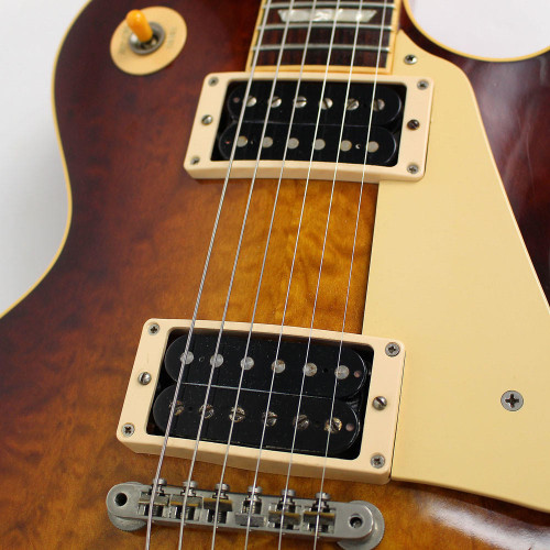 1997 Gibson Custom Shop One-Off Yamano '59 Vintage Reissue Les Paul Ruby Burst Quilt