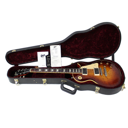 1997 Gibson Custom Shop One-Off Yamano '59 Vintage Reissue Les Paul Ruby Burst Quilt