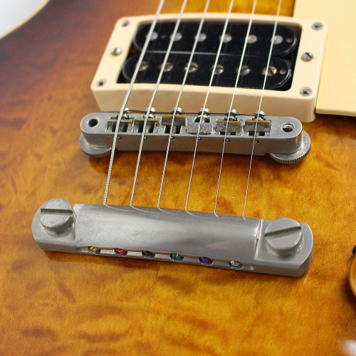 1997 Gibson Custom Shop One-Off Yamano '59 Vintage Reissue Les Paul Ruby Burst Quilt