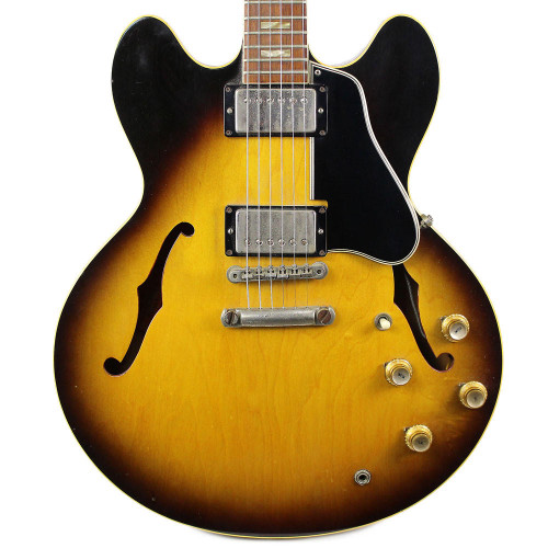 Vintage 1964 Gibson ES-335 TD Electric Guitar Tobacco Sunburst