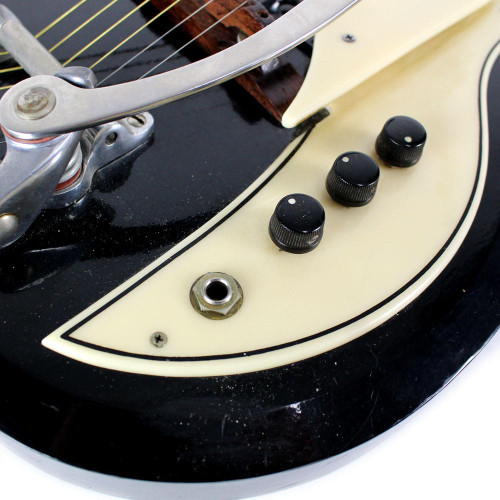 Vintage 1961 Tonemaster Rhythm Tone Electric Guitar Black
