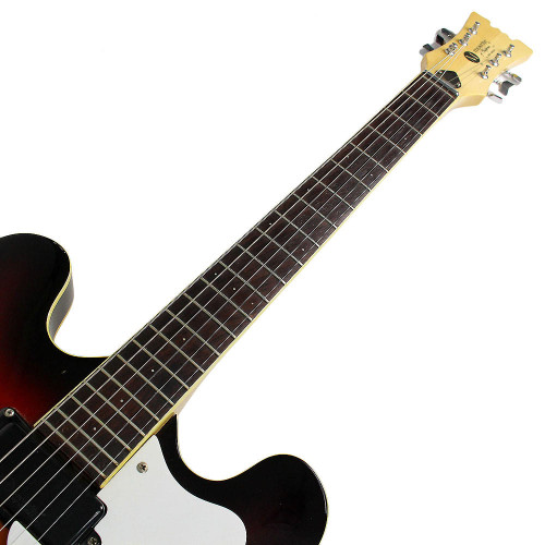 Vintage 1972 Mosrite Celebrity Hollow Body Electric Guitar Sunburst Finish