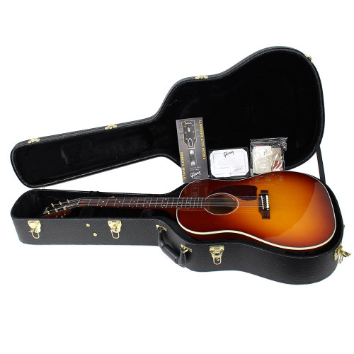 Used 2014 Gibson Custom Shop Limited Edition J-45 Dreadnought Acoustic Guitar Iced Tea Finish