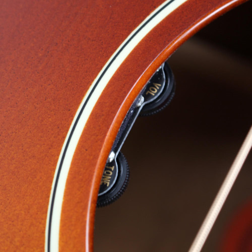 Used 2014 Gibson Custom Shop Limited Edition J-45 Dreadnought Acoustic Guitar Iced Tea Finish