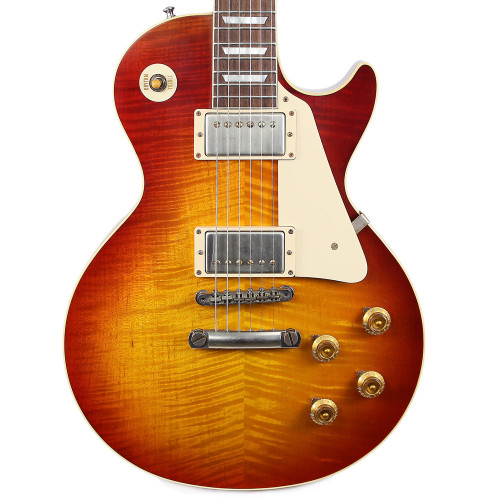 2015 Gibson Custom Shop Les Paul R8 VOS Electric Guitar Faded Heritage Cherry Sunburst