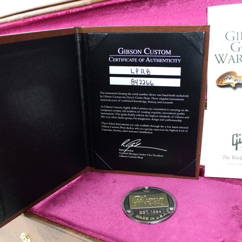 2015 Gibson Custom Shop Les Paul R8 VOS Electric Guitar Faded Heritage Cherry Sunburst