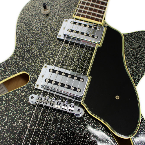 2000 Gretsch Historic Series G3166 Streamliner Electric Guitar Black Sparkle