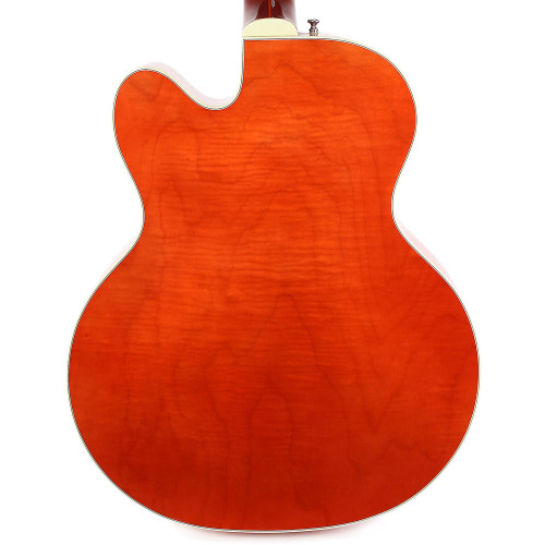 1999 Guild X-160 Rockabilly Hollow Body Electric Guitar Orange Finish