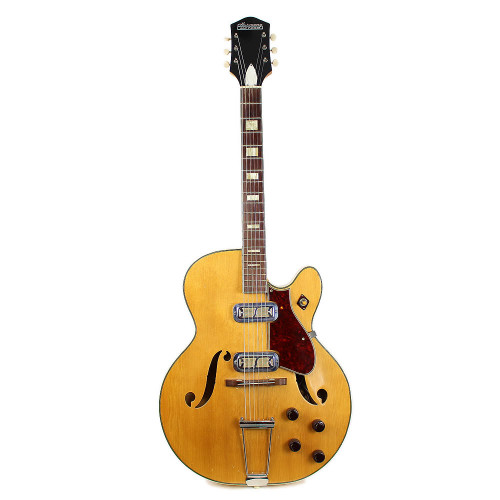 Vintage 1961 Harmony Meteor H71 Electric Guitar Natural Finish