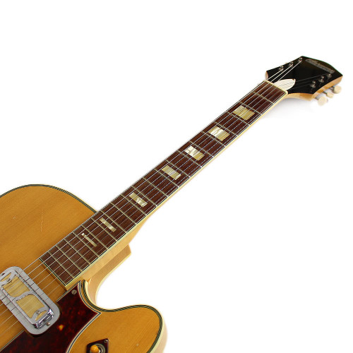 Vintage 1961 Harmony Meteor H71 Electric Guitar Natural Finish
