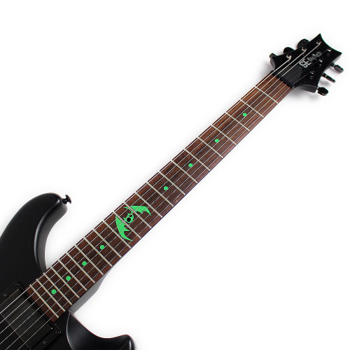 Used PRS SE Billy Martin Electric Guitar Matte Black | Cream