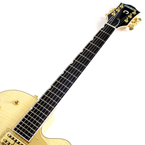 Gretsch G6120AM Pro Chet Atkins Hollow Body Amber Flame Maple Electric Guitar