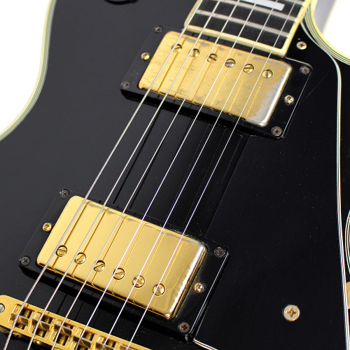 Vintage 1978 Gibson Les Paul Custom Electric Guitar Black