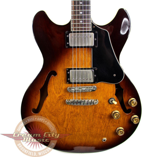 1980 Ibanez Artist AS100 Semi Hollow Body Electric Guitar Sunburst