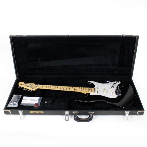 1993 Fender American Standard Stratocaster Electric Guitar Black Finish