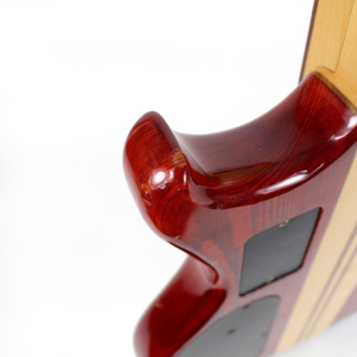 Westone Thunder I-A Electric Bass Guitar in Red and Natural Gloss