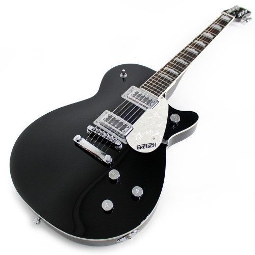 Gretsch G5435 New Electromatic Pro Jet Stoptail Black | Cream City