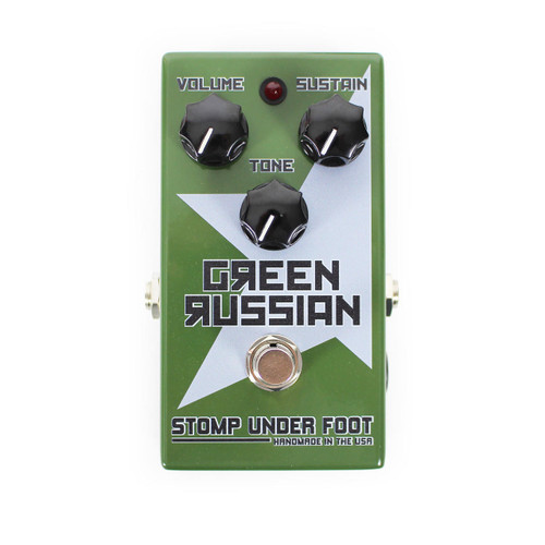 Stomp Under Foot Green Russian Fuzz Pedal