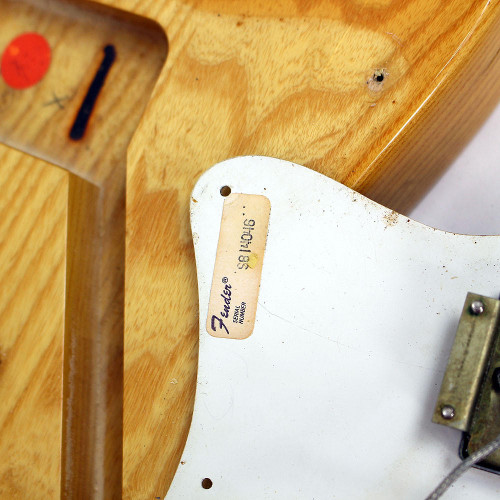 Vintage 1978 Fender Telecaster Custom Electric Guitar Natural