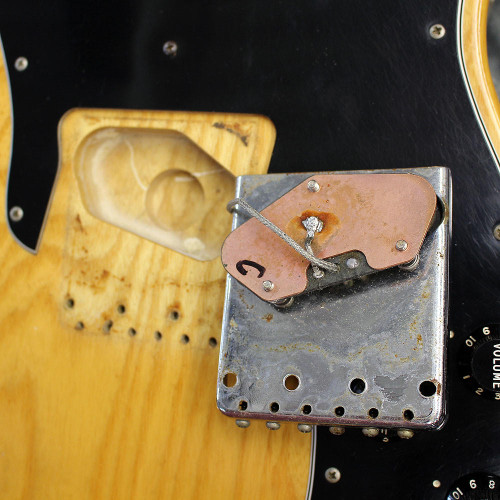 Vintage 1978 Fender Telecaster Custom Electric Guitar Natural