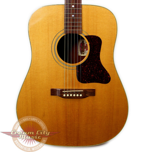 1994 Gibson Gospel Dreadnought Acoustic Guitar Natural | Cream