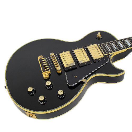 Vintage 1978 Gibson Les Paul Custom Black Beauty Electric Guitar