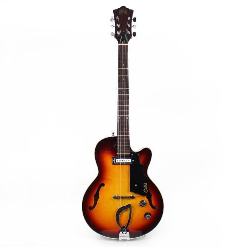 1965 Guild M-65 Freshman Hollow Body Electric Guitar in Sunburst