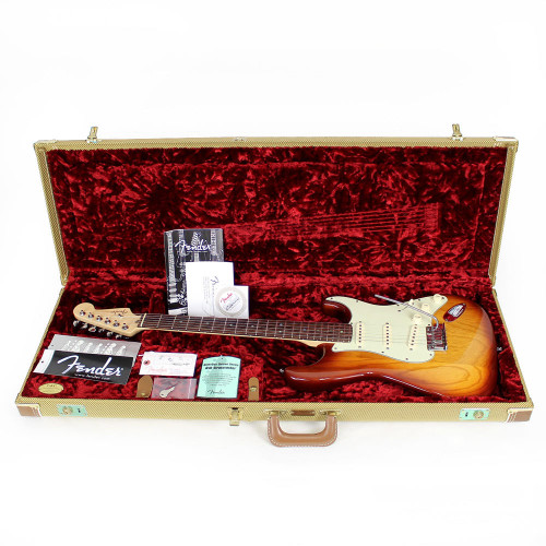 2008 Fender American Deluxe Stratocaster in Sienna Sunburst