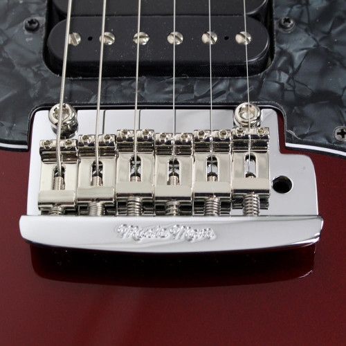 Used Music Man Silhouette HSH w/ Tremolo Bridge in Candy Red