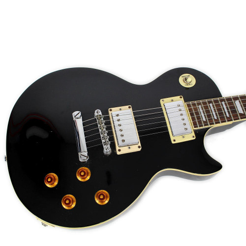 Used Epiphone Les Paul Standard Electric Guitar Black