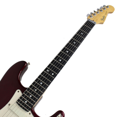 1989 Fender USA Made Stratocaster Plus Electric Guitar Burgundy