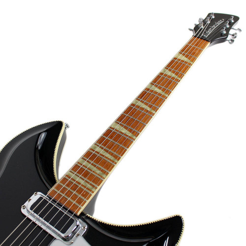 1989 Rickenbacker Limited Edition 381JK John Kay Signature Model Electric Guitar Jetglo