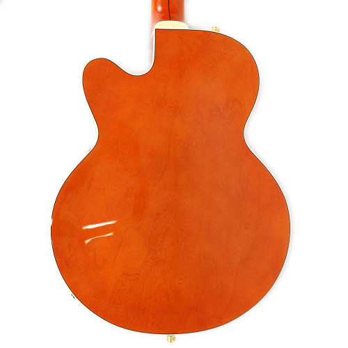2000 Gretsch 6120JR2 Hollow Body Electric Guitar Translucent Orange
