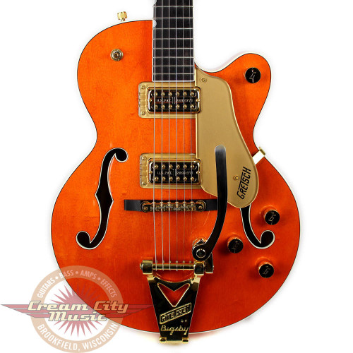 2000 Gretsch 6120JR2 Hollow Body Electric Guitar Translucent