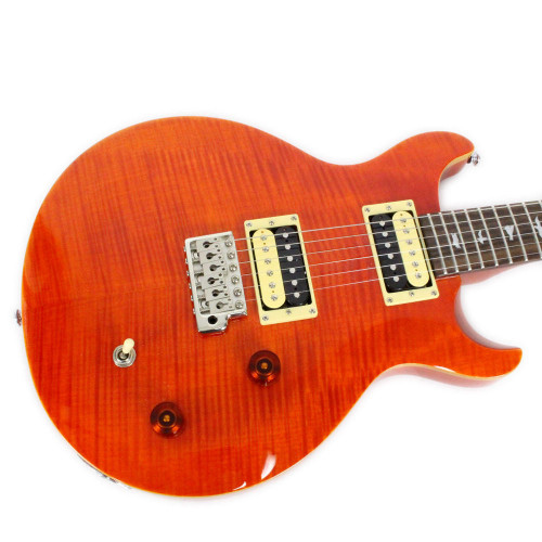2010 PRS SE Santana Electric Guitar Orange