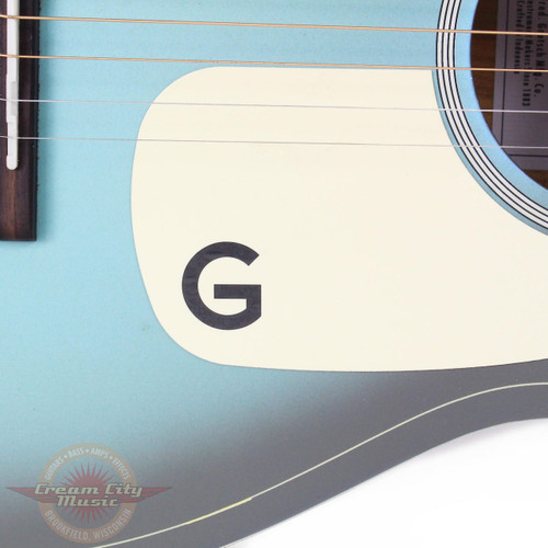 Gretsch G9500 Limited Edition Jim Dandy Flat Top in Delta Sky Blue Sunburst