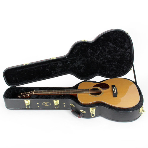 Used Breedlove Cascade Series OM/CRe Orchestra Model Acoustic Electric Guitar in Natural