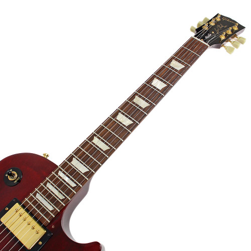 2007 Gibson Les Paul Studio w/ Gold Hardware in Wine Red