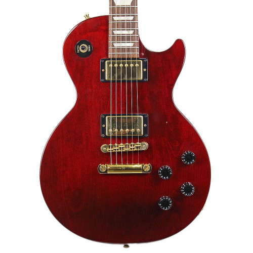 2007 Gibson Les Paul Studio w/ Gold Hardware in Wine Red