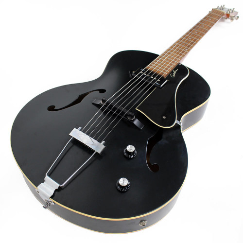 Used Godin 5th Avenue Kingpin Archtop Acoustic Electric Guitar in Black