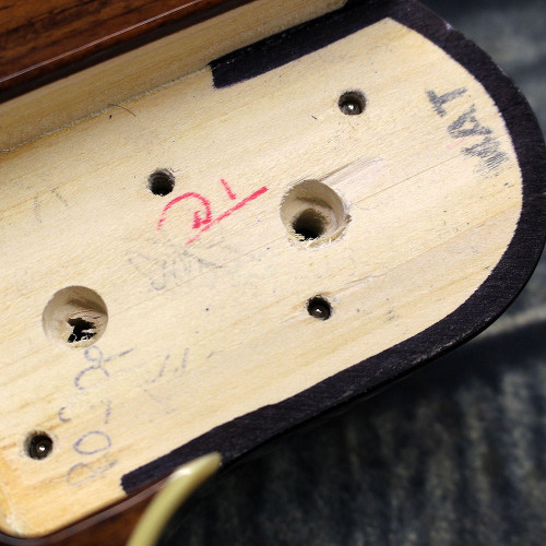 2006 Ernie Ball Music Man Axis Super Sport Rosewood Electric Guitar Natural Finish